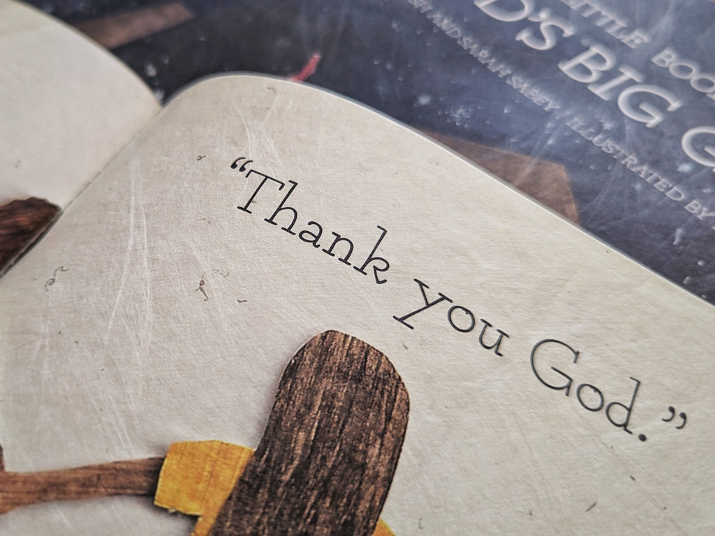 Inside A Little Book about God's Big Grace, page 4