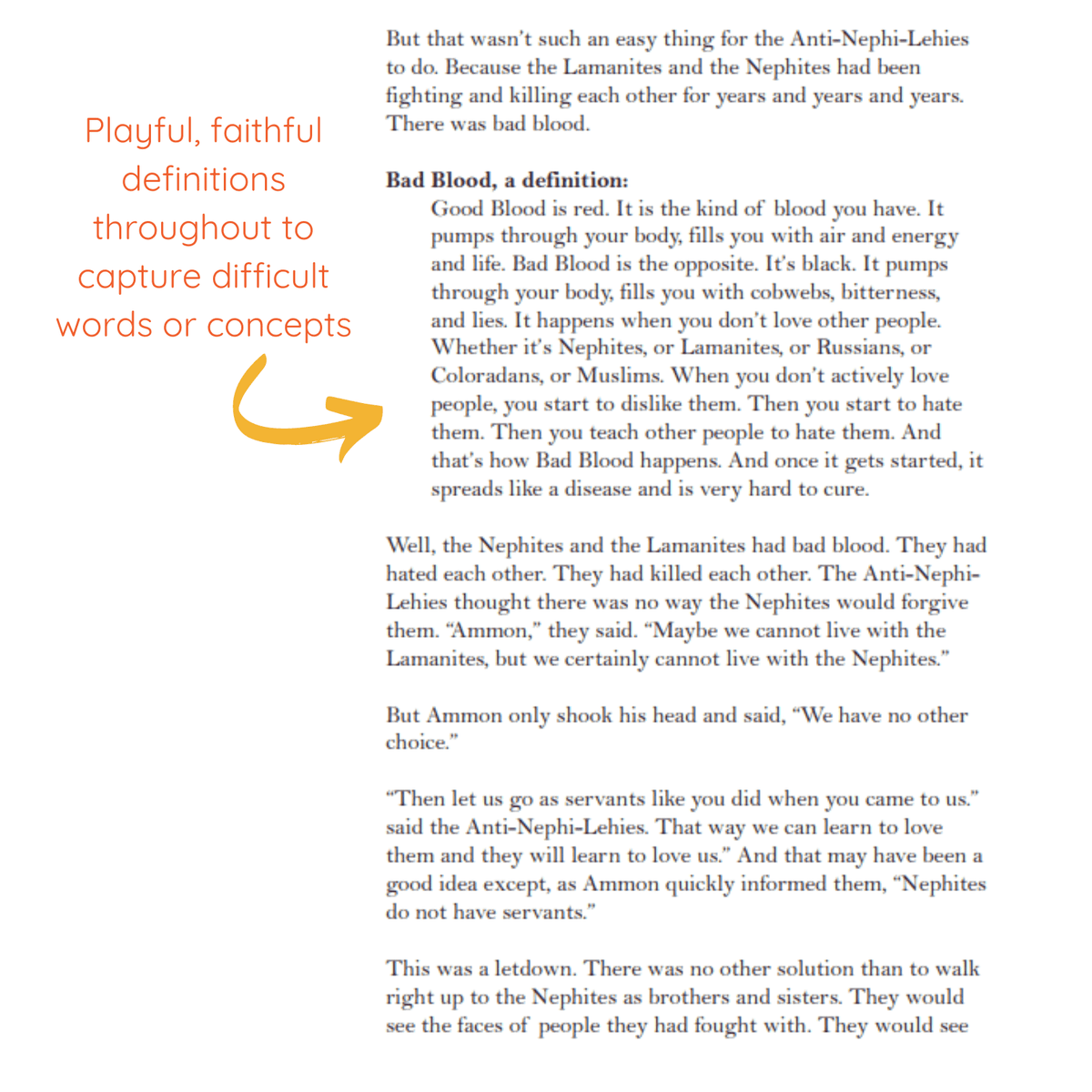 The Book of Mormon Storybook Volume 2 inside pages, spread 3