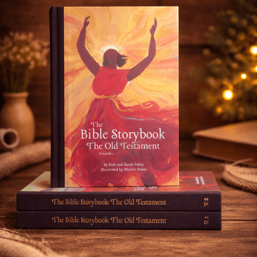 The Bible Storybook: The Old Testament Volume 1 hardcover book